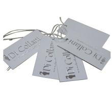 Factory Customized Paper Clothing Hangtag Labels with Rope
